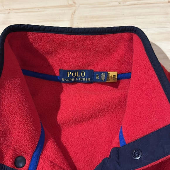 Polo fleece sweater - Picture 3 of 4